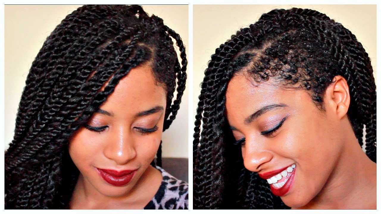 The Most Beautiful Senegalese Twists With Shaved Sides Hairstyles